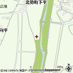 田切川周辺の地図