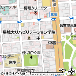 鉄電塗装株式会社　名古屋支店周辺の地図
