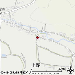 京都府船井郡京丹波町上野慶庵周辺の地図