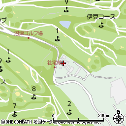 沼津ゴルフクラブコース管理事務所周辺の地図
