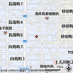 愛知県名古屋市中村区長筬町6丁目56周辺の地図