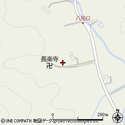 京都府京丹波町（船井郡）八田（門ノ下）周辺の地図