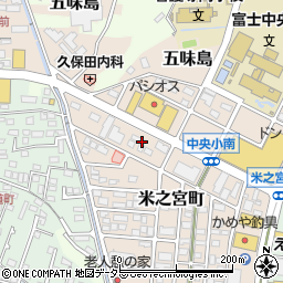 カンバン・スタジオ　富士営業所周辺の地図