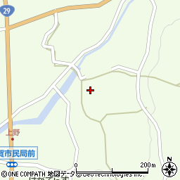 兵庫県宍粟市波賀町上野514周辺の地図