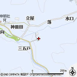 愛知県豊田市摺町（樋口）周辺の地図