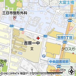 静岡県富士市永田北町6-10周辺の地図