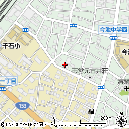 名古屋今池郵便局周辺の地図