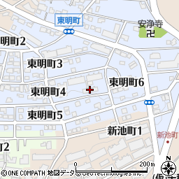 ファミールコート東山Ｓ棟周辺の地図