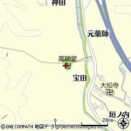 愛知県豊田市加納町青木洞周辺の地図