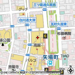 東鮓本店 松坂屋店周辺の地図