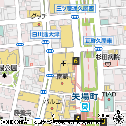 松坂屋名古屋店　本館７Ｆ大催事場周辺の地図