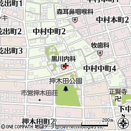 千成会黒川内科周辺の地図