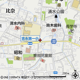 静岡県富士市比奈1474周辺の地図