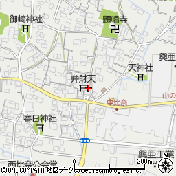 静岡県富士市比奈1003周辺の地図