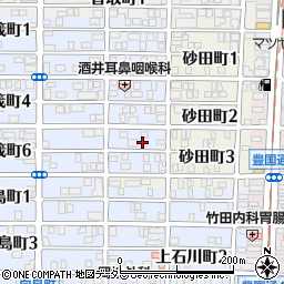 愛知県名古屋市中村区長筬町6丁目4周辺の地図