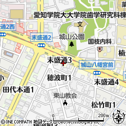 DENTAL　OFFICE　斉藤歯科室周辺の地図