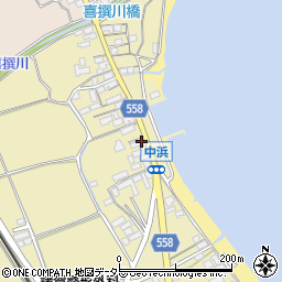 滋賀県大津市和邇中浜84-2周辺の地図