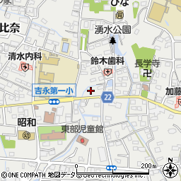 静岡県富士市比奈1475周辺の地図