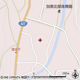 兵庫県多可郡多可町加美区清水359周辺の地図