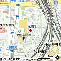 ファインシンター三信株式会社　名古屋営業所周辺の地図