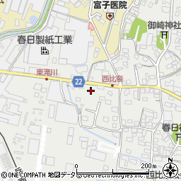 静岡県富士市比奈862周辺の地図