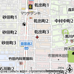 名古屋シオンチャーチ周辺の地図