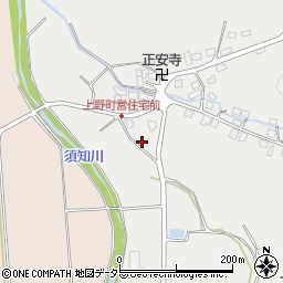 京都府船井郡京丹波町上野八反目周辺の地図