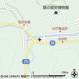 島根県雲南市吉田町吉田2725周辺の地図