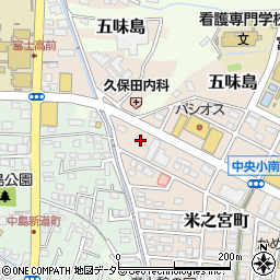 ザ・ゴールド　富士店周辺の地図