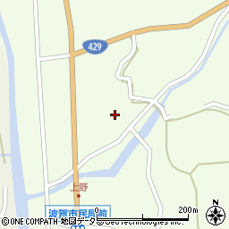 兵庫県宍粟市波賀町上野802周辺の地図