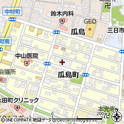 トヨタ部品静岡共販株式会社富士営業所周辺の地図