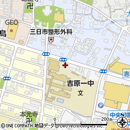 静岡県富士市永田北町6-21周辺の地図