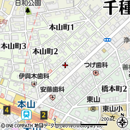 多田法律事務所周辺の地図