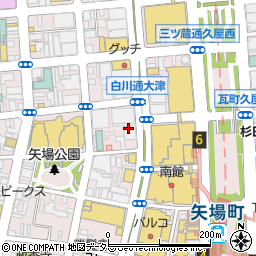 アイシティ　栄店周辺の地図