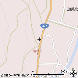 兵庫県多可郡多可町加美区清水341周辺の地図