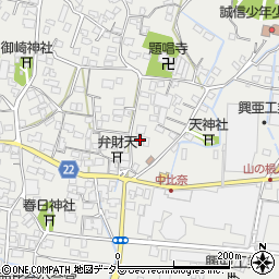 静岡県富士市比奈1269周辺の地図