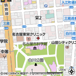 くろーばー結び栄店周辺の地図