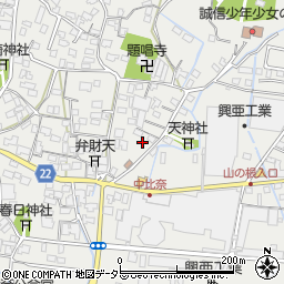 静岡県富士市比奈1263周辺の地図