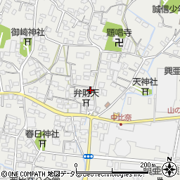静岡県富士市比奈1006周辺の地図