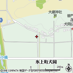兵庫県丹波市氷上町犬岡72周辺の地図