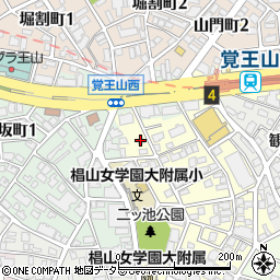 大成寺周辺の地図
