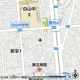 愛知県名古屋市中区新栄1丁目20-12周辺の地図