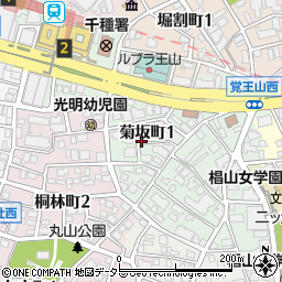 〒464-0836 愛知県名古屋市千種区菊坂町の地図