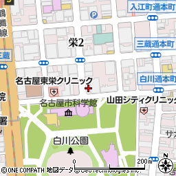 愛知県名古屋市中区栄2丁目12-28周辺の地図