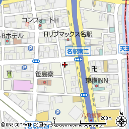 スーツケースの救急車　名駅店周辺の地図