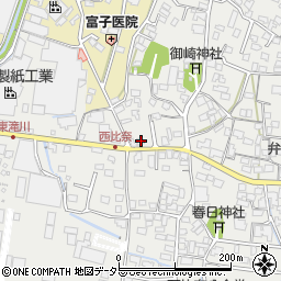 静岡県富士市比奈1051周辺の地図