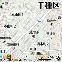 岡田純奈バレエ団周辺の地図