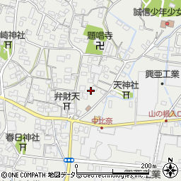静岡県富士市比奈1265周辺の地図