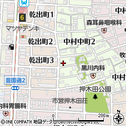 レストラン森永中村寮周辺の地図
