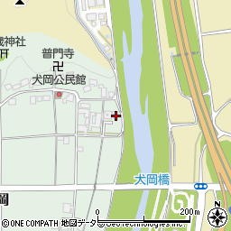 兵庫県丹波市氷上町犬岡45-3周辺の地図